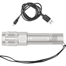 Rayovac LED Metal Rechargeable Flashlight