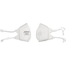 Softseal V-Fold Design N95 Medium 360-Degree Silicone Seal Respirator With Valve (3-Pack)