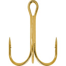 SouthBend Size 14 Gold Treble Fishing Hooks (25-Pack)