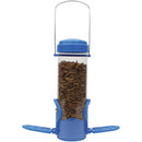 Perky-Pet 3.5 Oz. Capacity Dried Mealworm Bird Feeder with Flexports