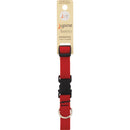 Lupine 3/4 In. Red Adjustable Dog Collar