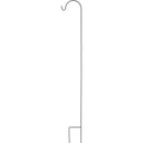 UrbanGarden 90 In. Slate Square Steel Shepherd Hook