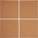 U Brands 12 In. x 12 In. Cork Tile Board (4-Pack)