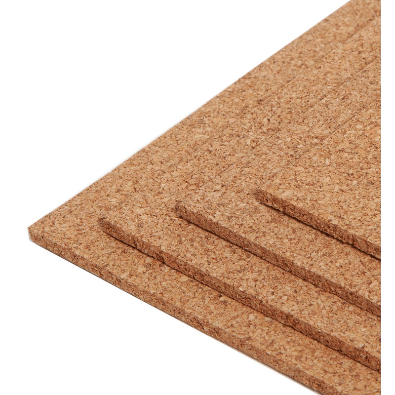 U Brands 12 In. x 12 In. Cork Tile Board (4-Pack)