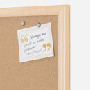 U Brands 23 In. x 17 In. Cork Bulletin Board
