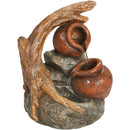 Best Garden 7 In. W. x 11 In. H. x 8.7 In. L. Resin Bowl Tabletop Fountain