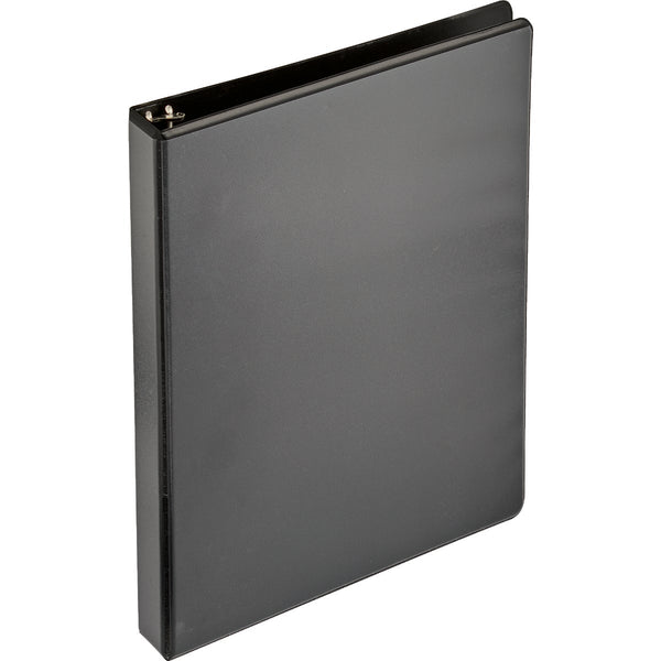 Staples 1 In. Black 3-Ring Economy Binder