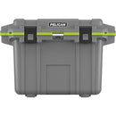 Pelican Elite 50 Qt. Cooler, Dark Gray & Green