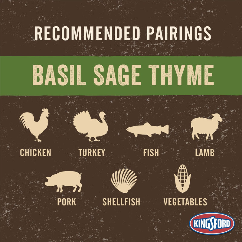 Kingsford Signature Flavors 2 Lb. Basil, Sage, & Thyme Charcoal Flavor Booster