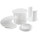 Mr. Bar-B-Q 6 In. Hamburger Press & Storage Container