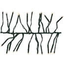 Lumineo Warm White 768-Bulb LED Cluster Light Set with Dark Green Wire