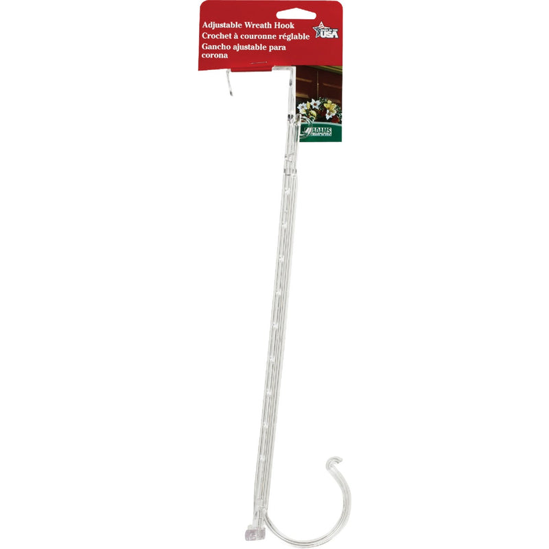Adams 14 In. to 24 In. Adjustable Resin Wreath Hanger