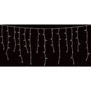 J Hofert Multi 100-Bulb Mini Incandescent Icicle Light Set with White Wire