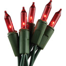 J Hofert Red 150-Bulb Heavy-Duty Mini Incandescent Light Set