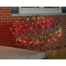 J Hofert Red 150-Bulb Mini Incandescent 4 Ft. x 6 Ft. Heavy-Duty Net Light Set