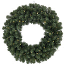 Gerson 24 In. 50-Bulb Color Changing LED Balsam Pine Prelit Wreath