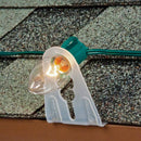 Commercial Christmas Hardware White Clip-On Shingle Speed Tabs (50-Pack)